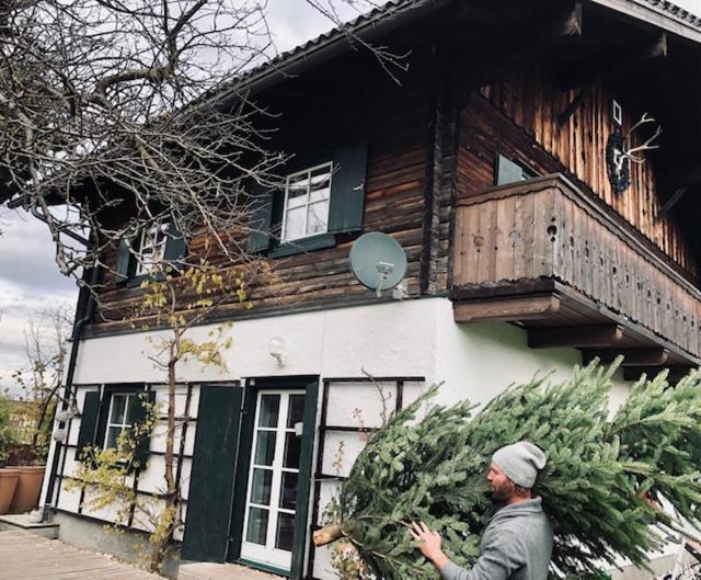 Forest Chalet, 15 Min To Salzburg Olt Town, And Most Beautiful Lakes, Secluded Location, 1,000 Sqm Garden, Mountainview, Panorama Sauna, Bath Whirlpool, Bbq&Bikes&Sunbeds For Free, Up To 10 P Golling an der Salzach Buitenkant foto